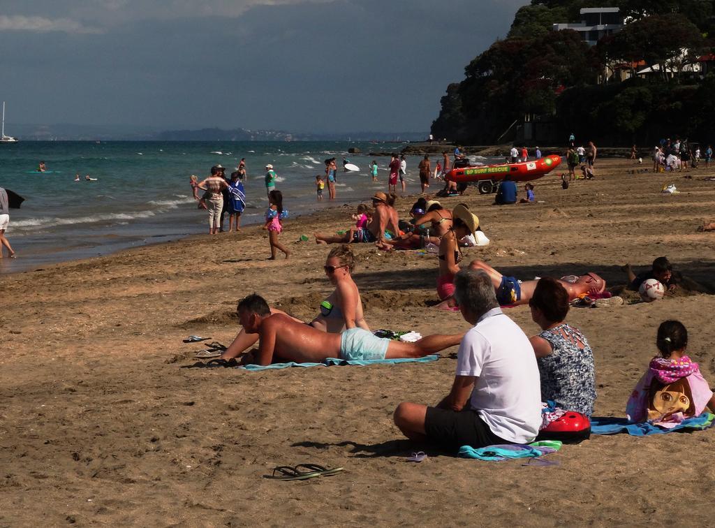 Beach Lodge Auckland Luaran gambar